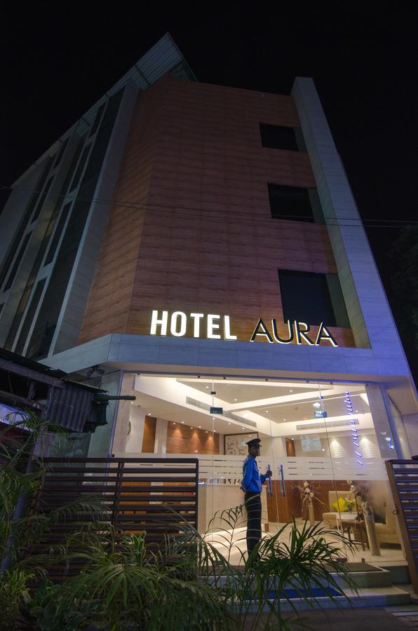 Aura Hotel Kalkutta Exterior foto